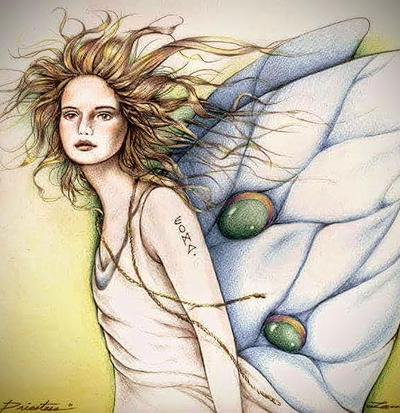 Laura's fairy drawings