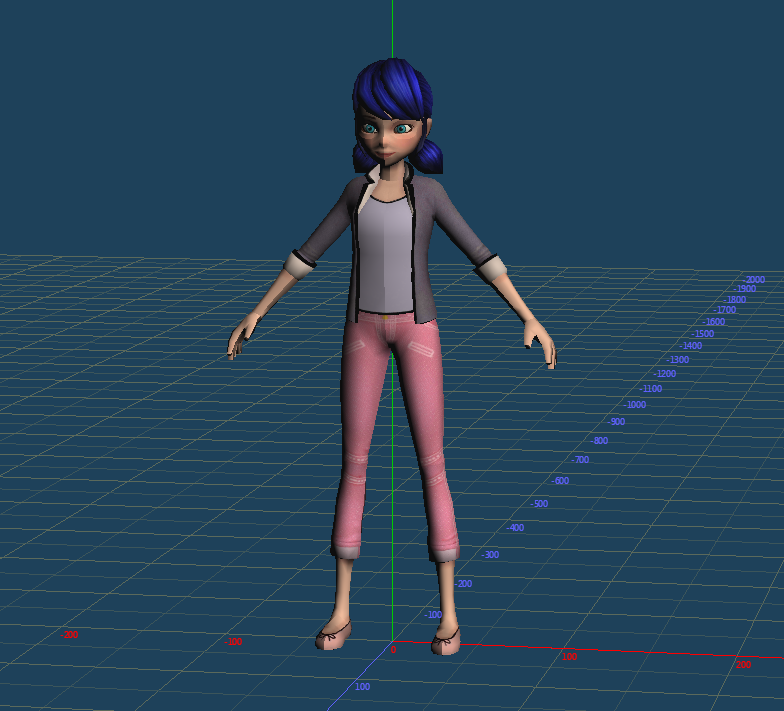 Miraculous Ladybug Marinette NFSW | 3D model