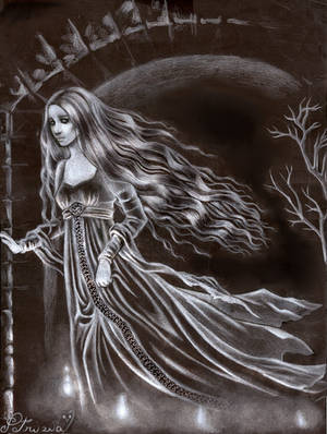 The white lady by DreamyNaria The white lady by DreamyNaria