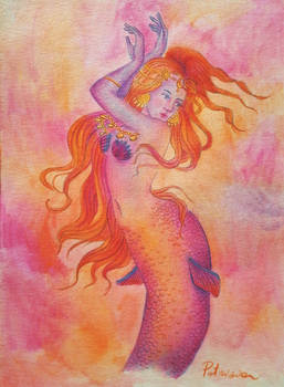 Dancing mermaid