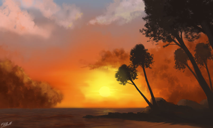 Sunset Study Sunset Study by FrankAtt on DeviantArt