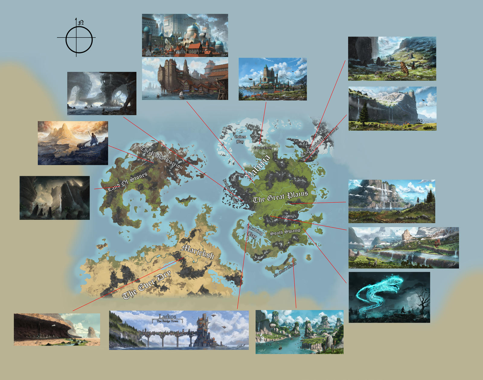 Map With Areas by FrankAtt on DeviantArt