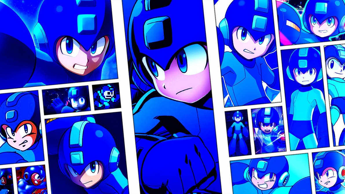 Mega Man Wallpaper by SPAMMBOY on DeviantArt