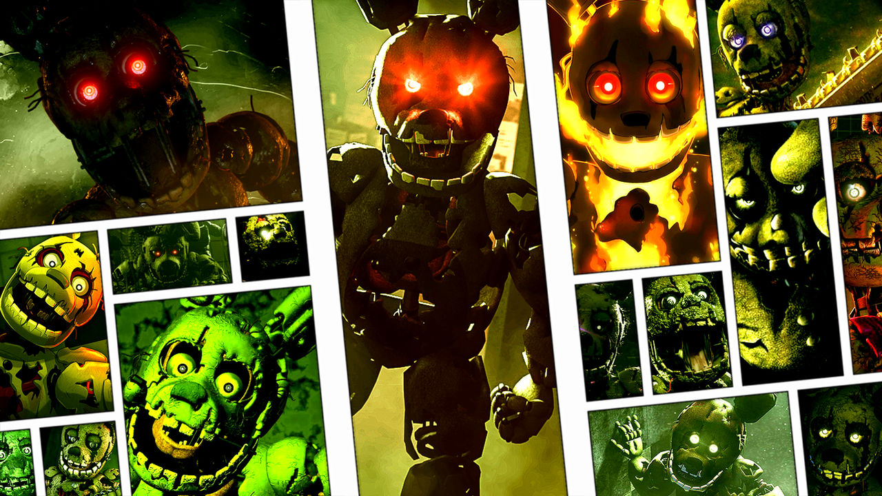 Springtrap Wallpaper by SPAMMBOY on DeviantArt