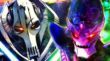 General Grievous vs Dr. Nefarious Wallpaper