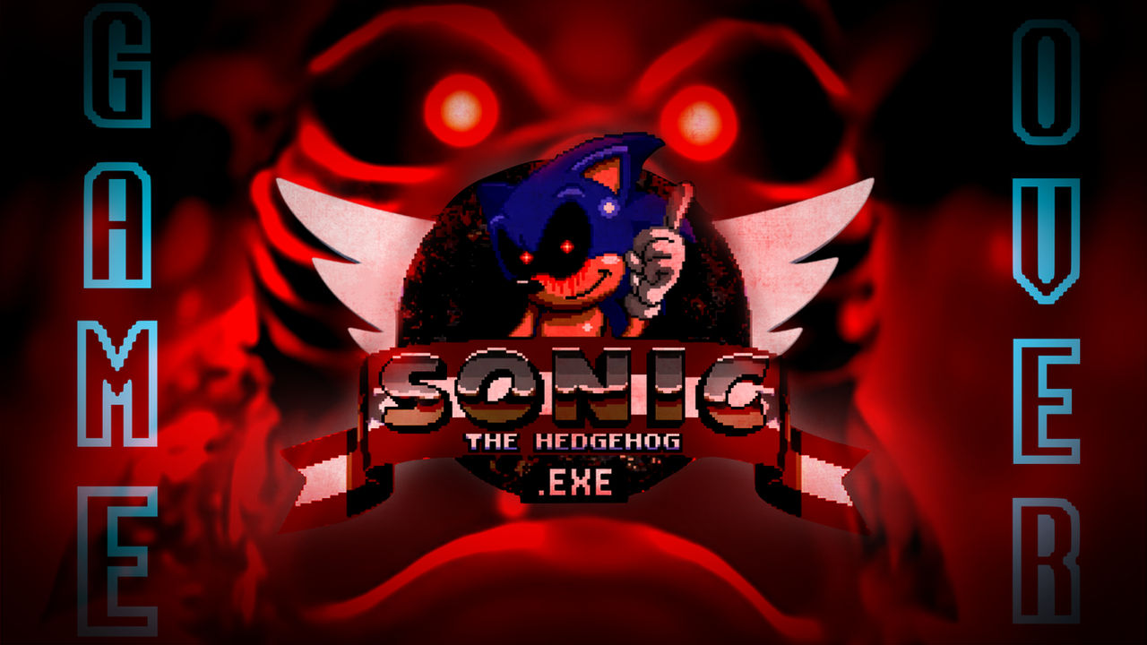 Sonic.EXE vs RED Wallpaper by SPAMMBOY on DeviantArt