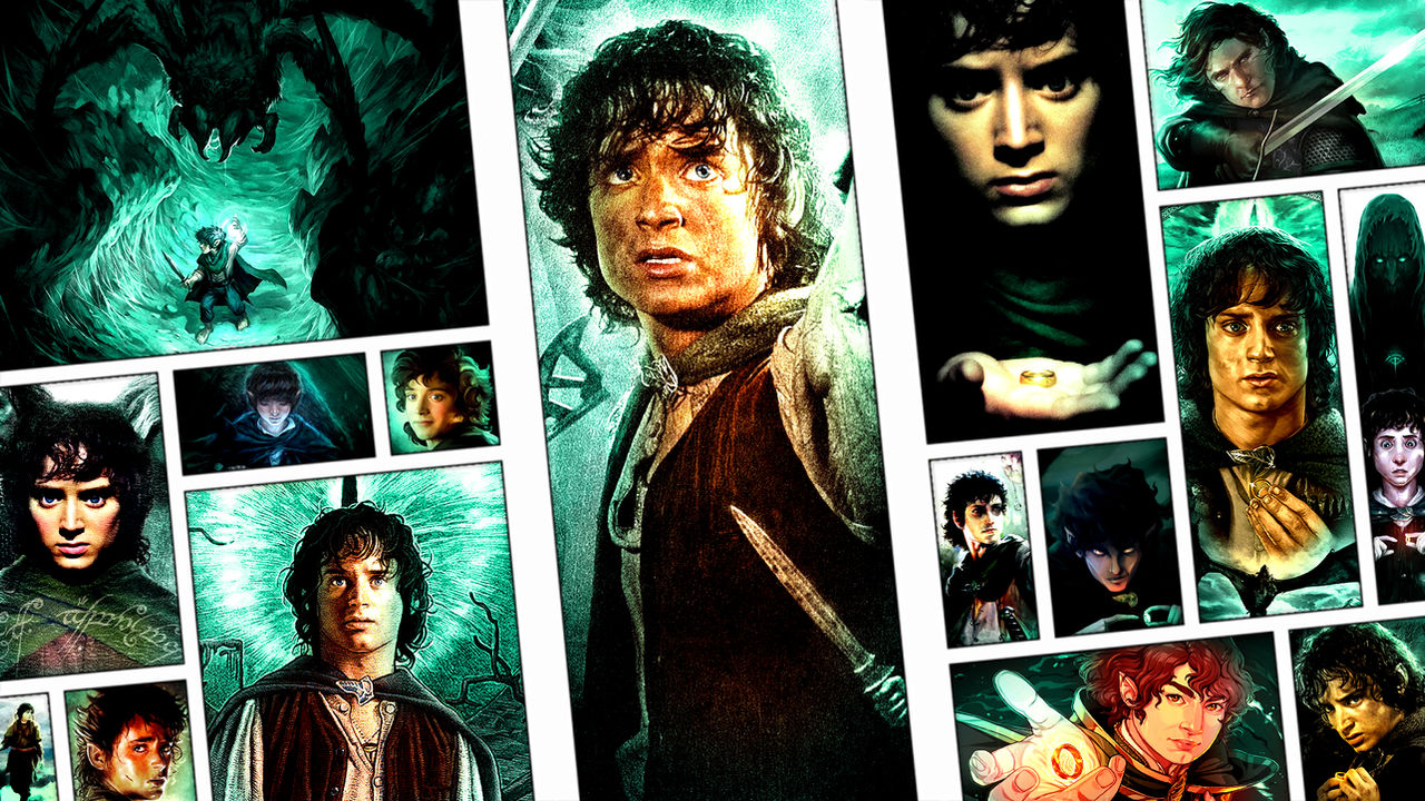 Frodo Baggins Deviantart Frodo Baggins Wallpaper by SPAMMBOY on DeviantArt