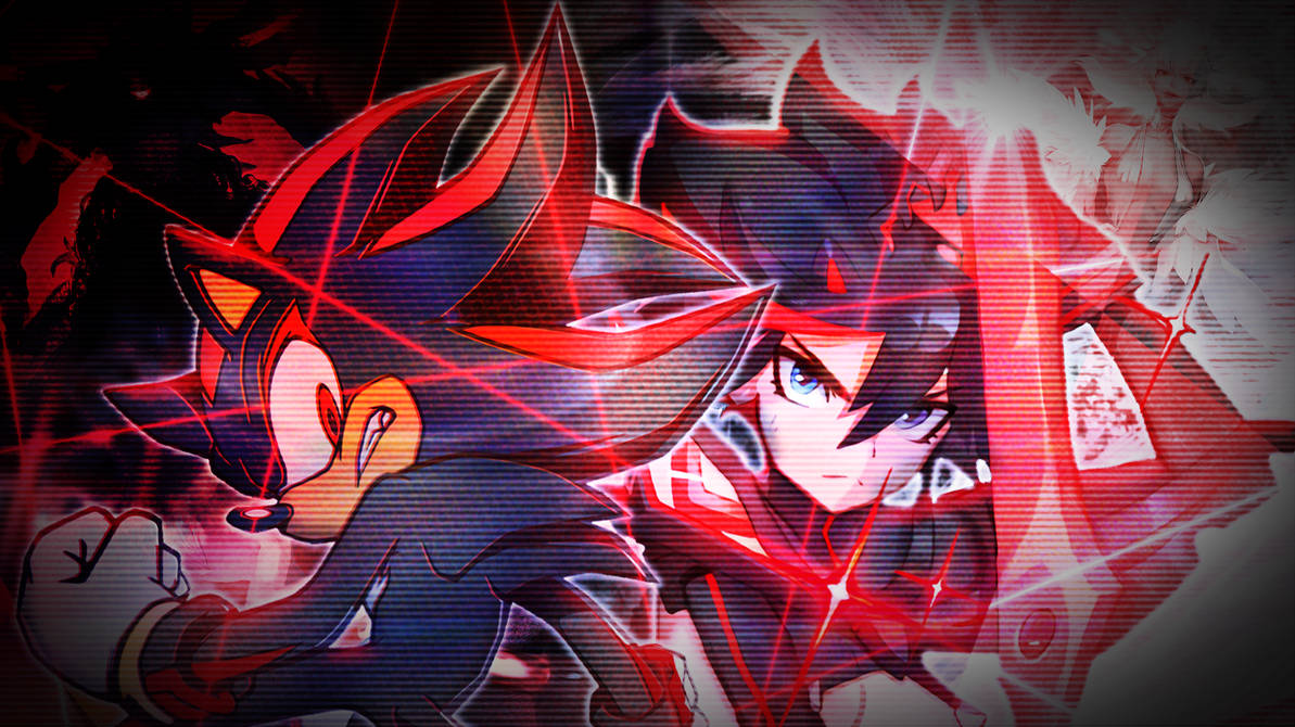 Shadow vs Ryuko Wallpaper by SPAMMBOY on DeviantArt