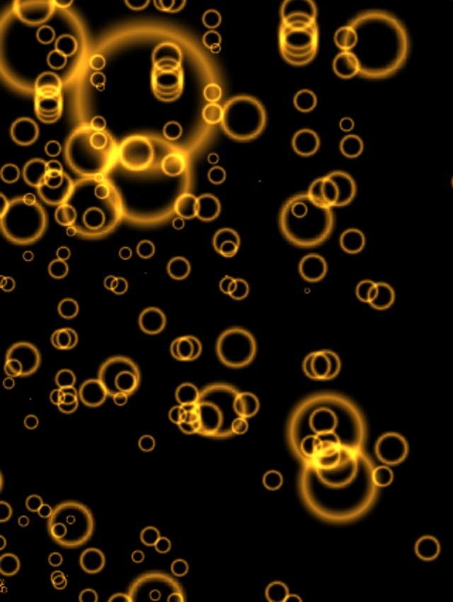 Gold circles