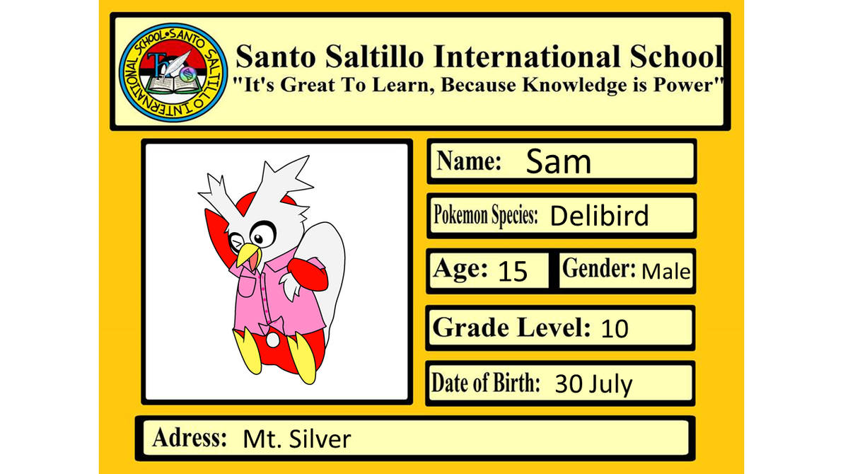 Sam' ID by AoRaidenX on DeviantArt