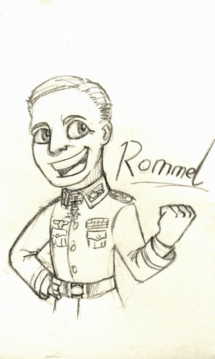 Rommel~\()/~ by Siameila on DeviantArt