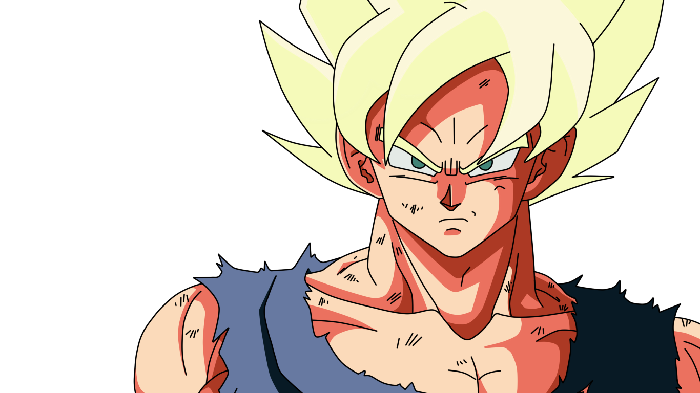 Son goku super sayajin 1 by PaintAnimes on DeviantArt