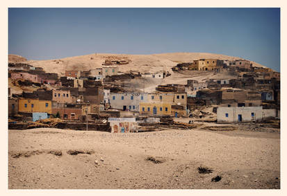 Houses of Luxor Valleys