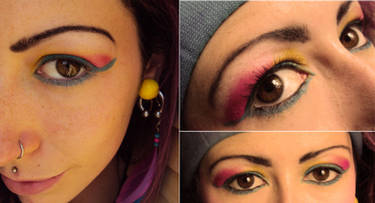 80's Style Make-up