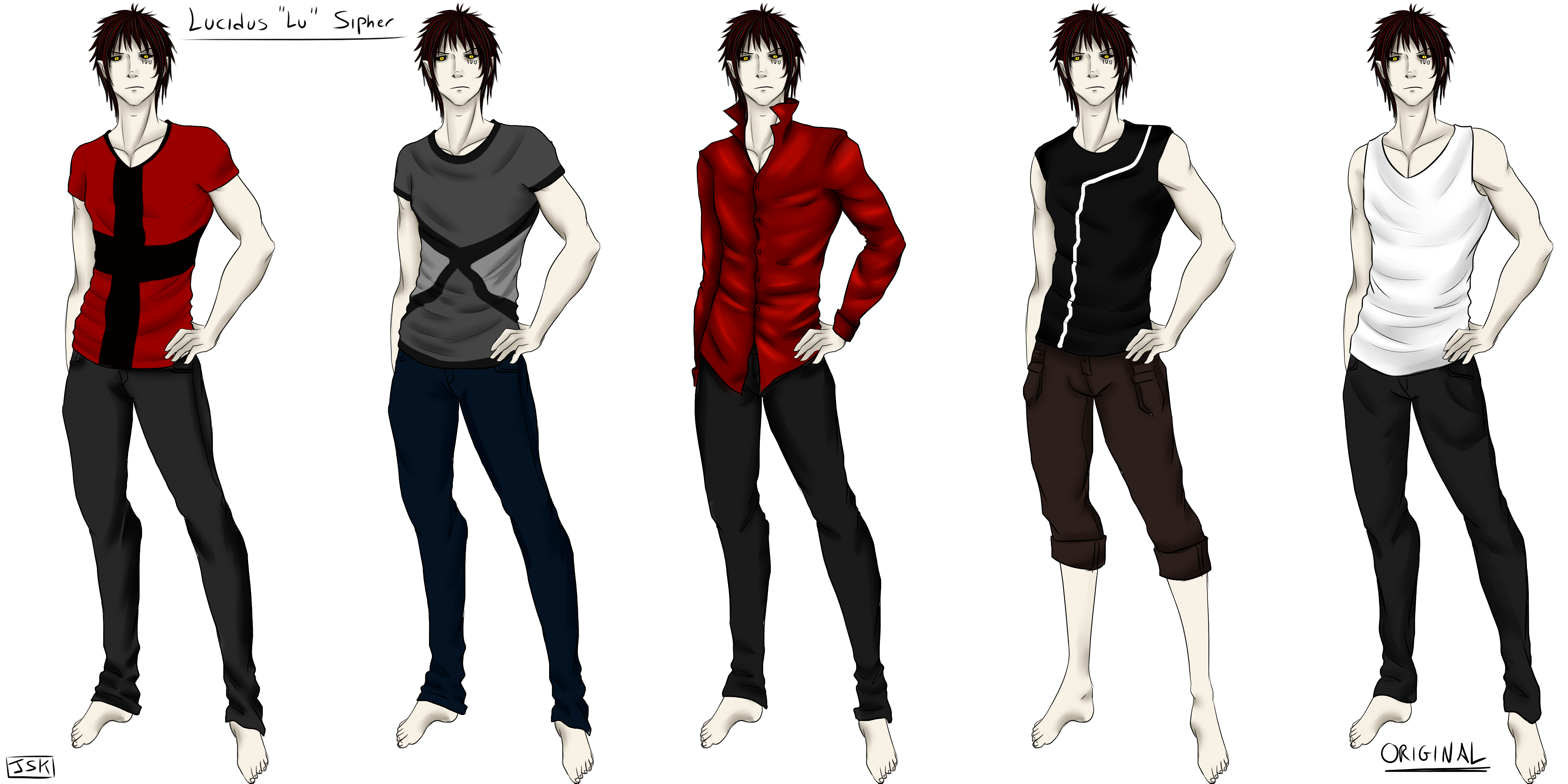 Lucidus Outfit Revamp Designs