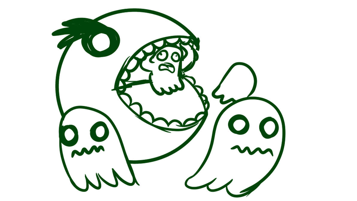 A weird Pac-man by MrDannyBoy1 on DeviantArt