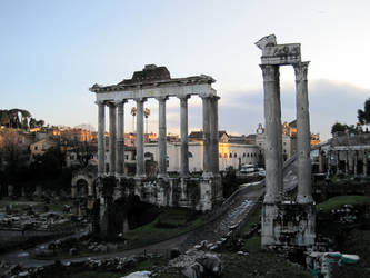 Luce romana sul Foro