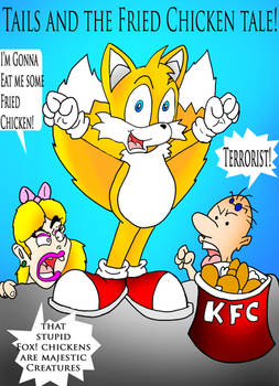 Tails loves Fried Chicken