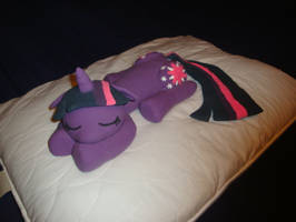 Twi on a pillow