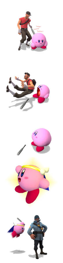 What would happen if Kirby swallows The Scout?