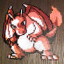 Charizard Perler sprite