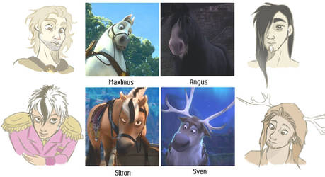 Horses Personifications + Sven