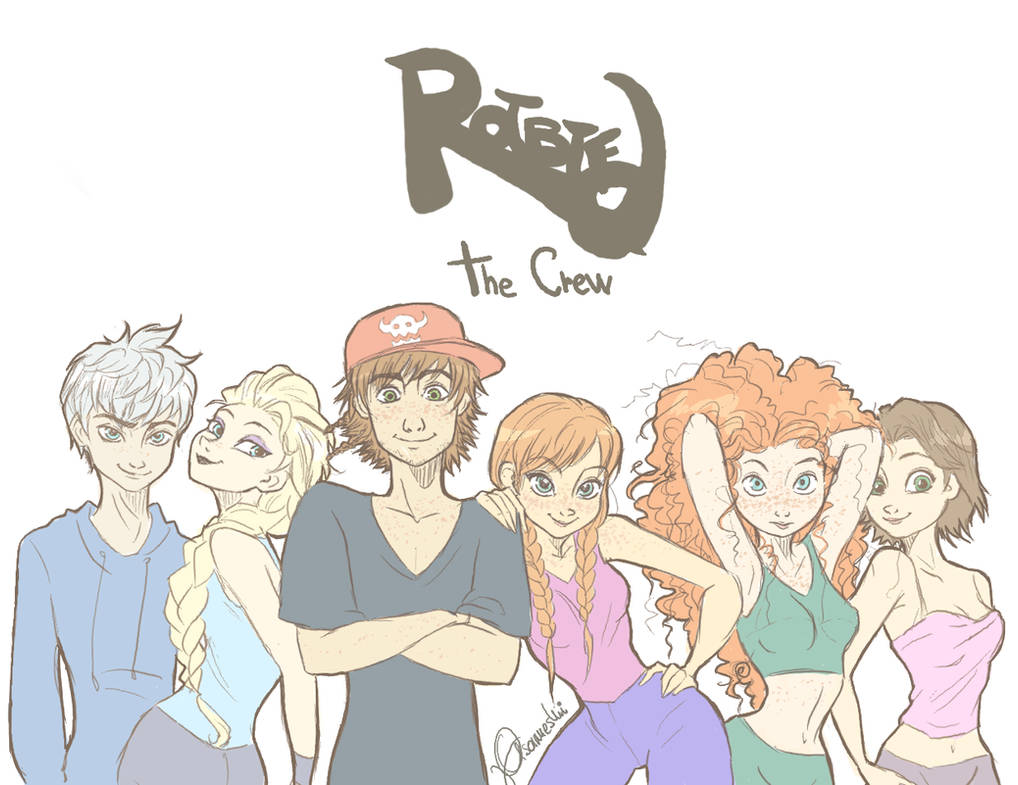 The crew by ASAMESHII on DeviantArt