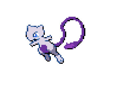 Mewtwo Colored Mew by sonicROCKS21 on DeviantArt