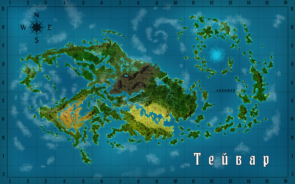 Ty Rv Map Teyvar map by TereruArt on DeviantArt