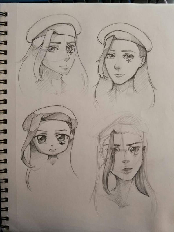 Ana Draw Line Ana Sketches by DereStar on DeviantArt