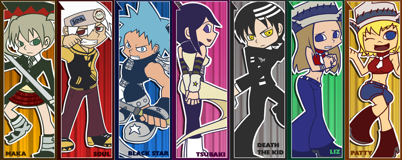 Soul Eater Bookmark Sets