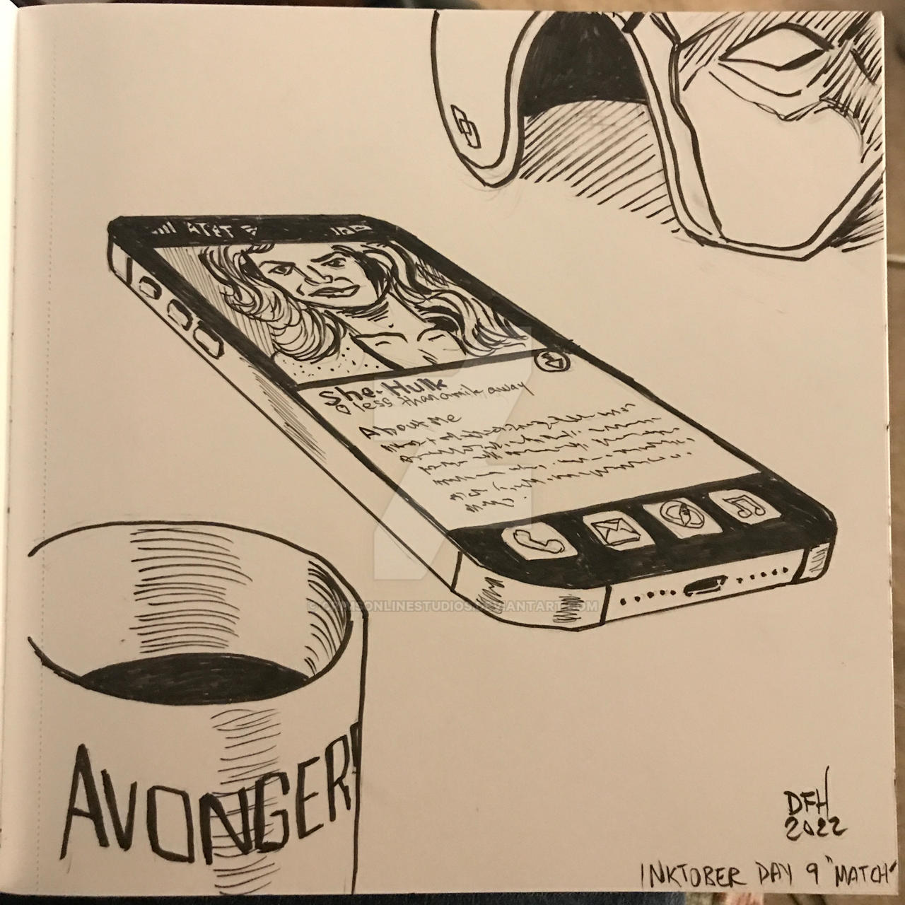Inktober 2022 Day 9 - MATCH by CrimsonLineStudios on DeviantArt