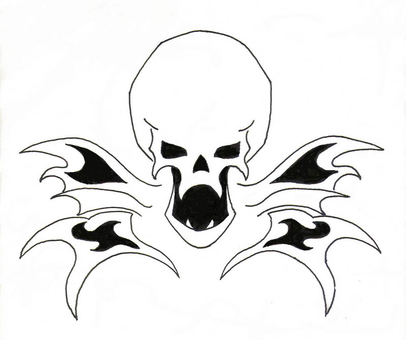 Skull Design UNO