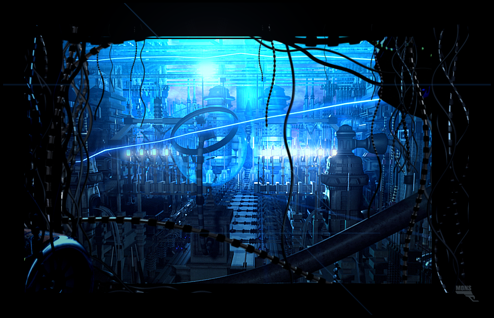 Blue Machine city by MarcMons007 on DeviantArt
