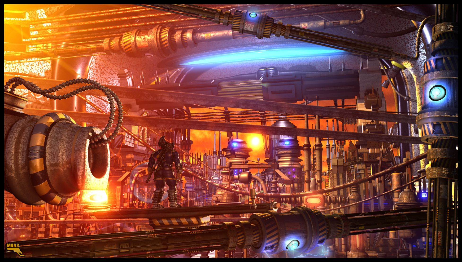 Machine City by MarcMons007 on DeviantArt