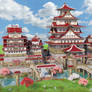 Fantasy Asian Castle