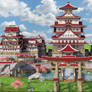 Fantasy Asian Castle
