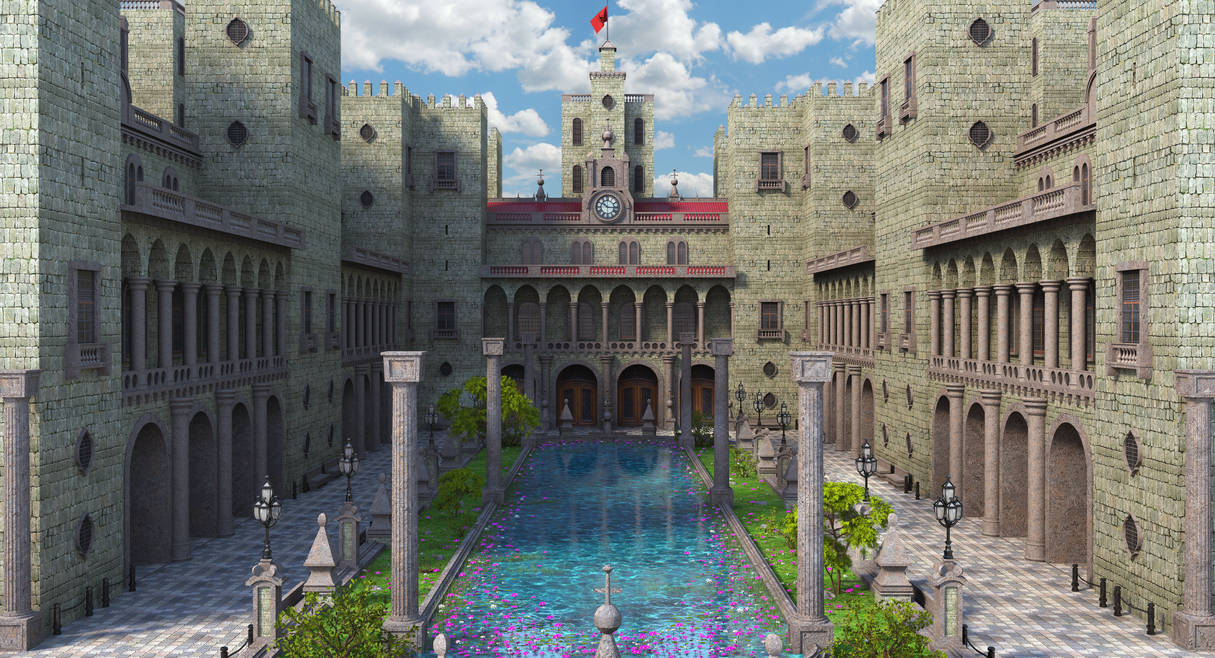 Castle Stack Pool Pool Castle by MarcMons007 on DeviantArt