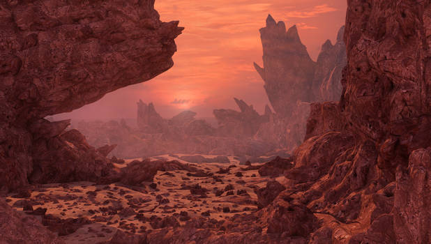 Mars 3d environment.