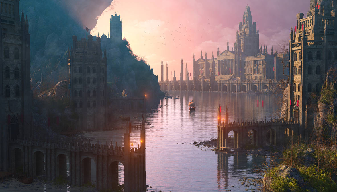 Creating The Shura Palace In A Fantasy World