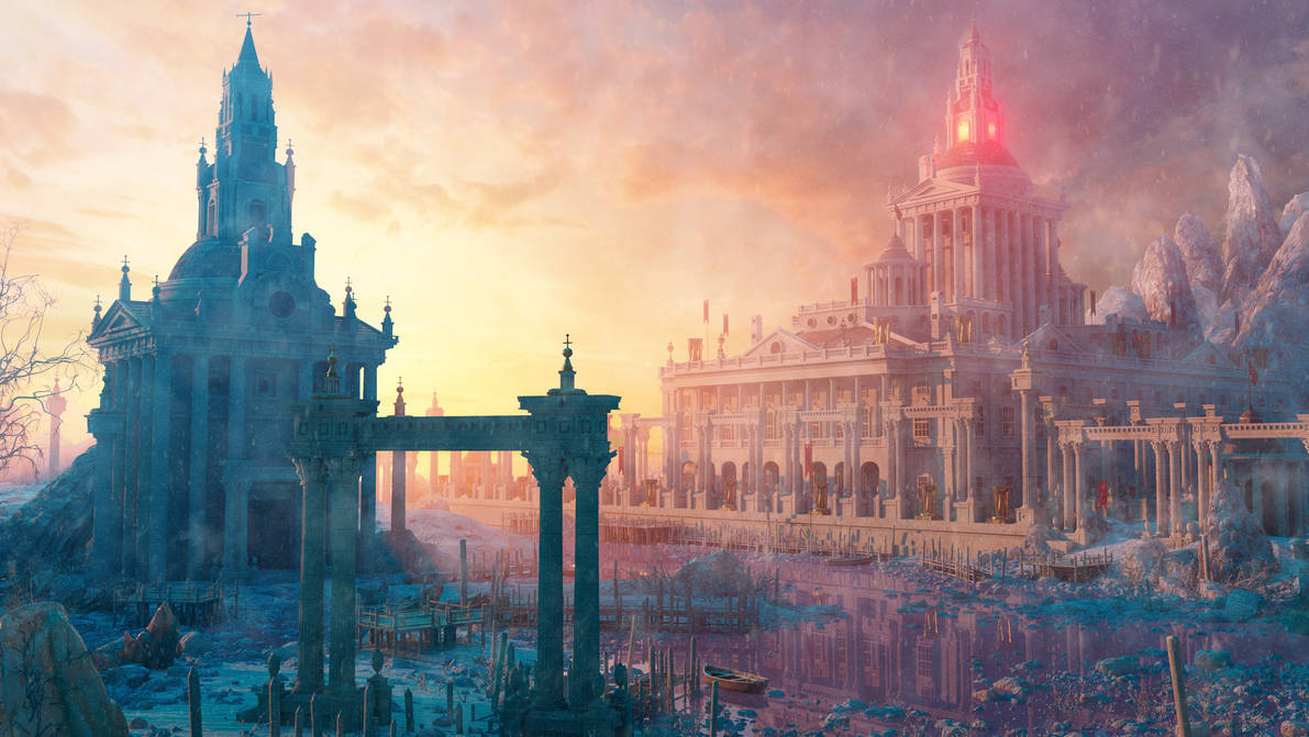 Fantasy Palace by MarcMons007 on DeviantArt