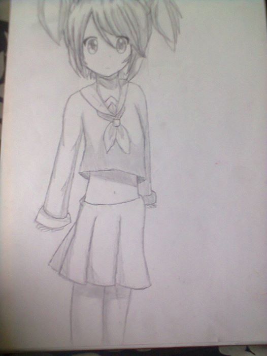 Random Anime Girl~ Dibujado a lapiz by Alme-Nyan on DeviantArt Random Anime Girl~ Dibujado a lapiz by Alme-Nyan on DeviantArt