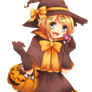 Rin Kagamine - Halloween Render