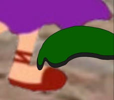 Dill Cardinal Tickles June's Foot