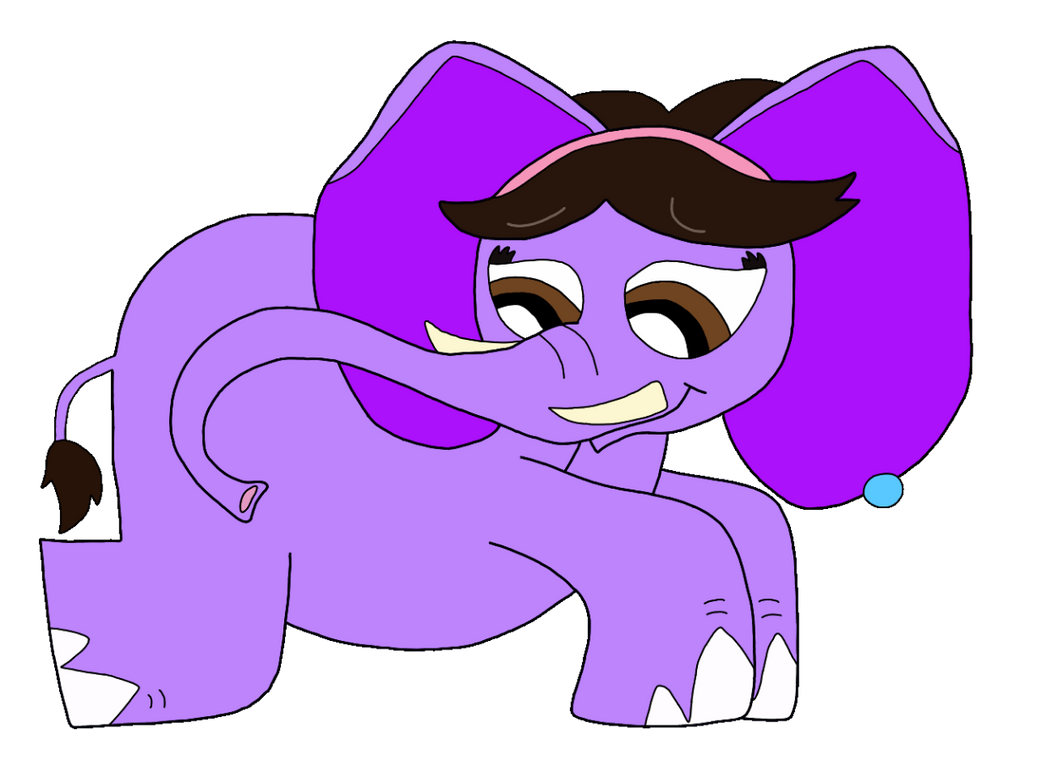 Mlp Elephant Deviantart June as an Elephant by littleeinsteins2003 on DeviantArt