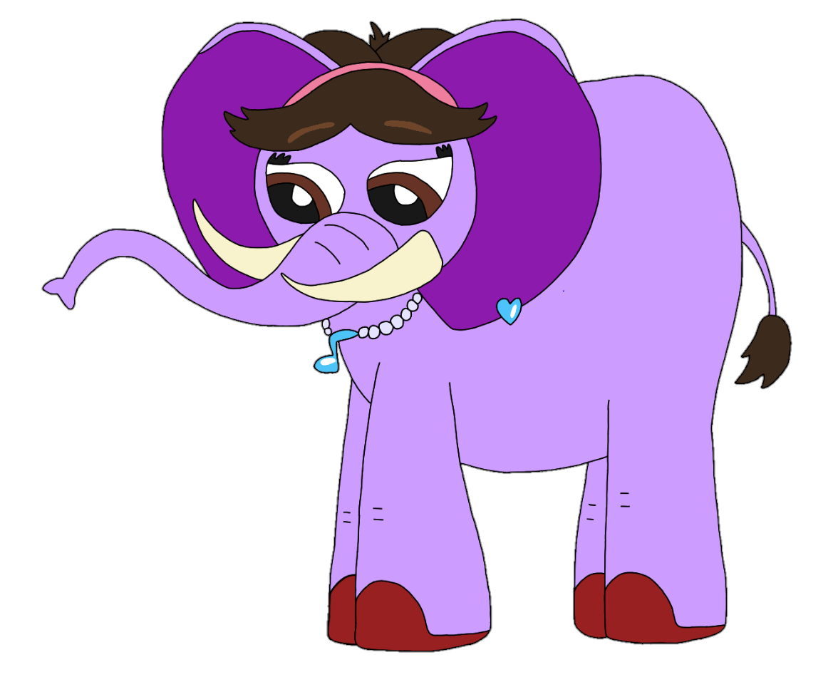 Mlp Elephant Deviantart June as an Elephant by littleeinsteins2003 on DeviantArt