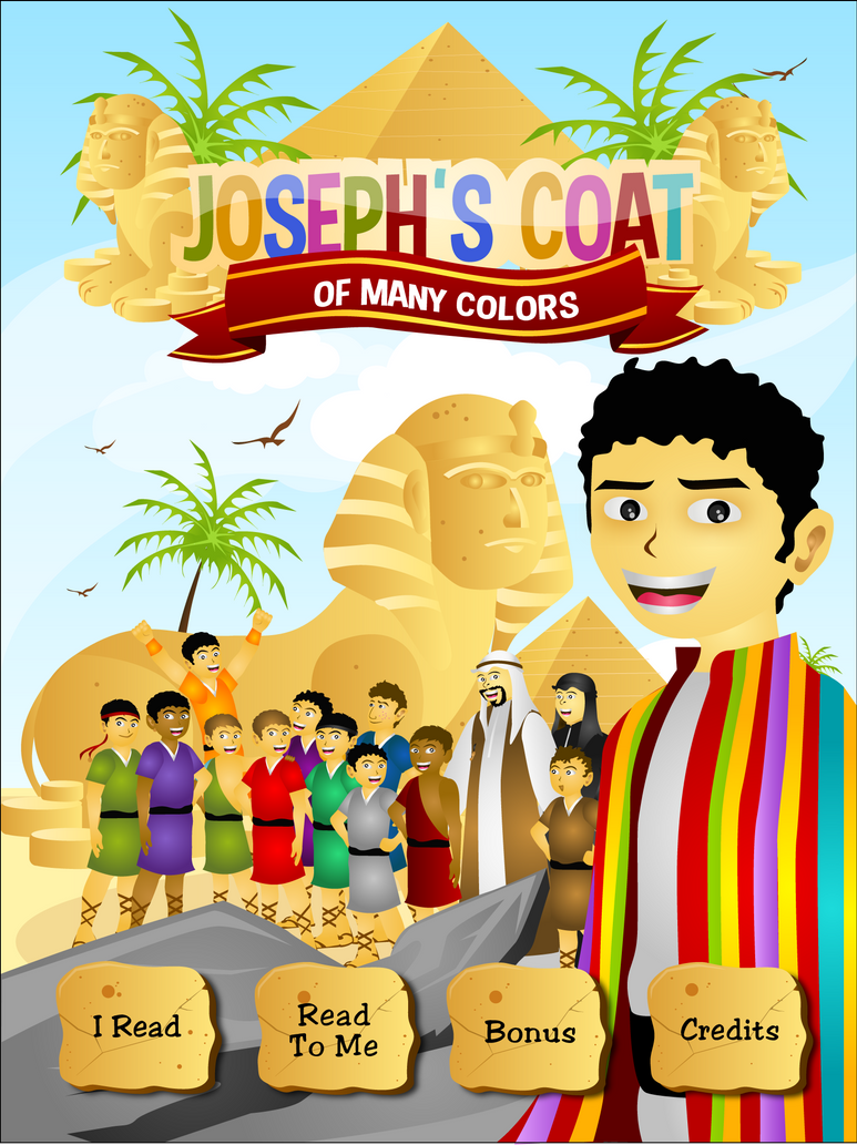 Joseph's Coat of Many Colors Storybook for iPad by Audacese on DeviantArt