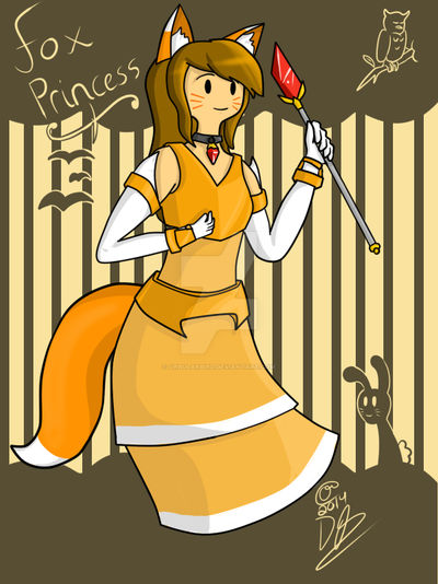 Fox Princess by OrbularBird on DeviantArt