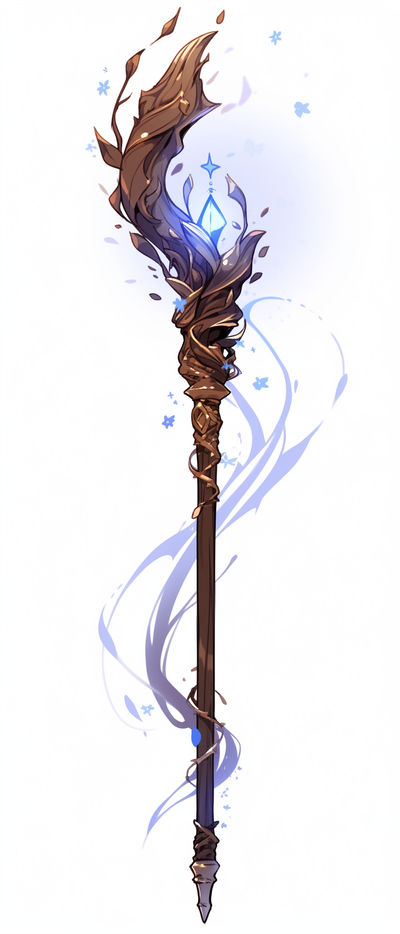 Ivory Staff (F2u/P2u) Mage's staff Ai asset by countingbeeps on DeviantArt