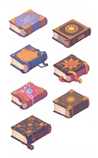 Book Asset Deviantart (F2u/P2u) Book Ai asset by countingbeeps on DeviantArt